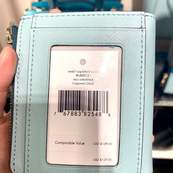 KATE SPADE MEDIUM SATCHEL & SMALL ZIP BIFOLD WALT - Picture 4 of 5